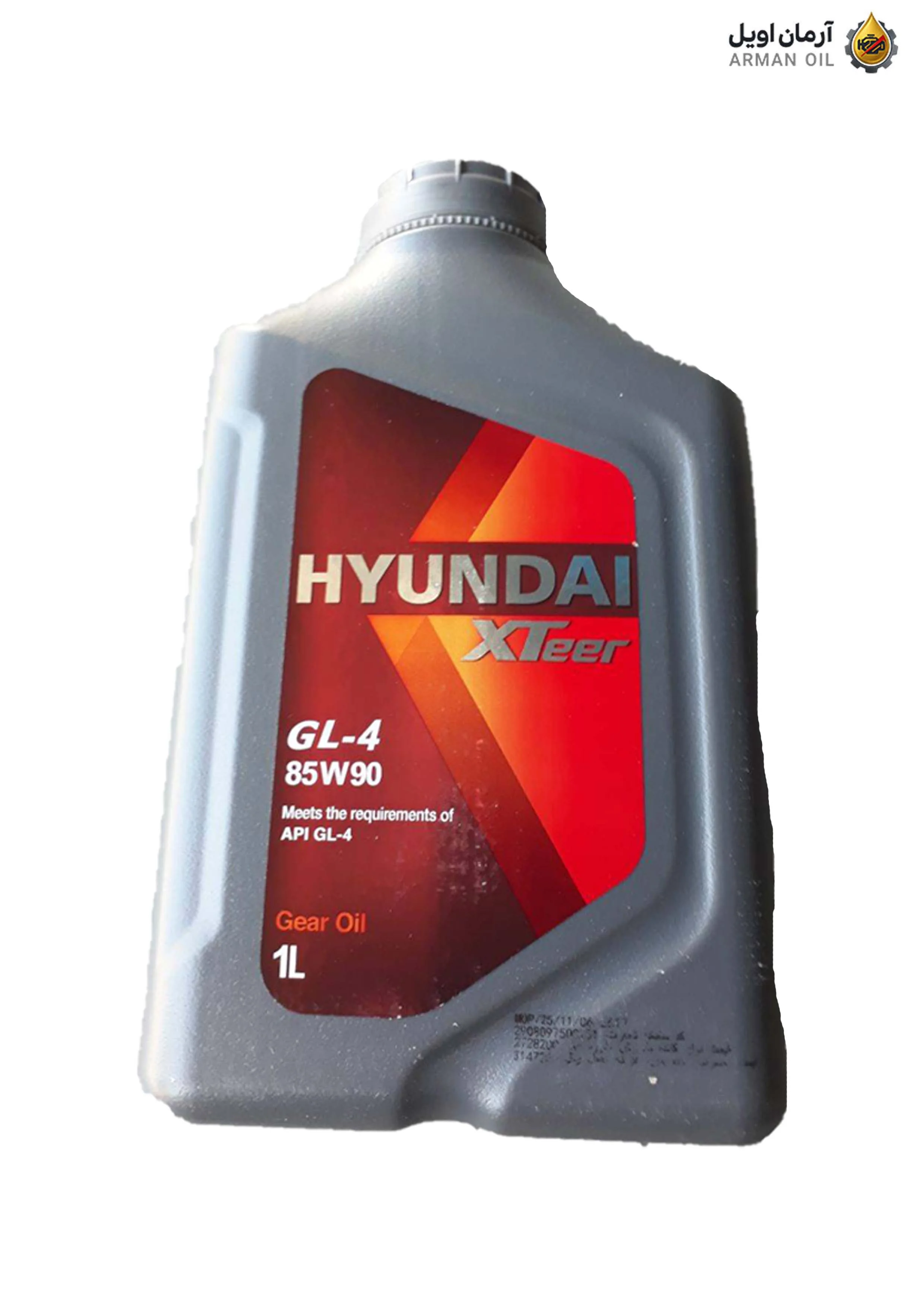روغن گیربکس هیوندای اکستیر 85W‑90 حجم 1 لیتری